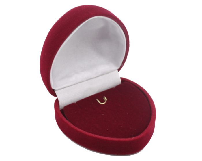 Flocked case, heart, Classic series 21303