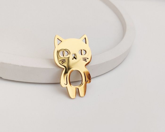 Cat Brooch R173674507150