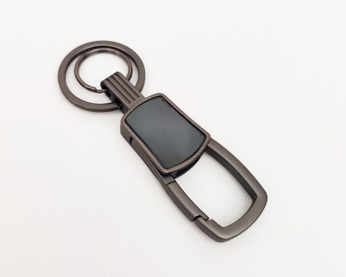 Keyring with carabiner in box F1748