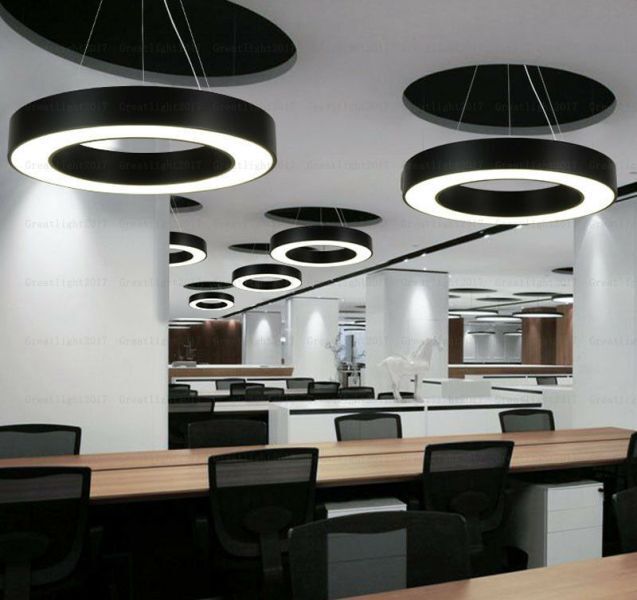 Circular linear LED pendant luminaire, LED 140W 3CCT (3000K-4000K-6000K) diameter 1200mm, white, HB0312-1