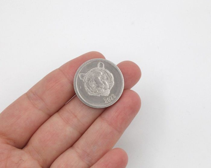 Lucky coin with tiger S1000 S10001