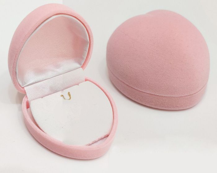 Flocked case, heart, Classic series 21303