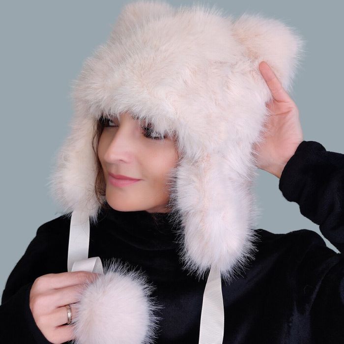 Hat with ears R2196