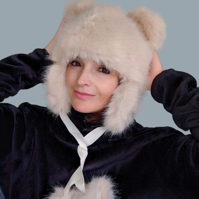 Hat with ears R2198