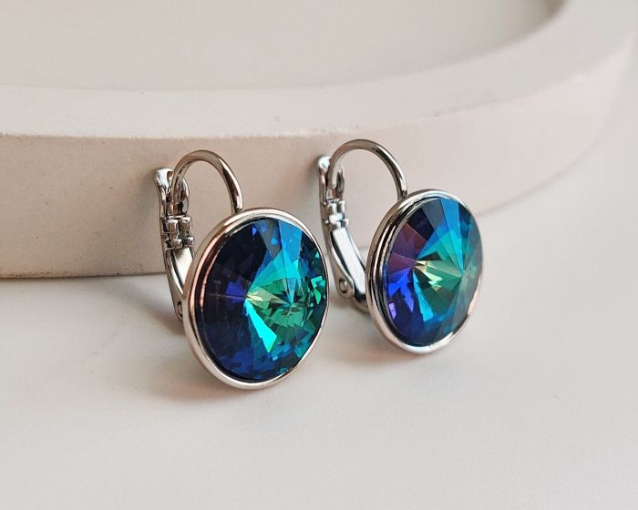 Earrings with Swarovski crystals R2480712007480