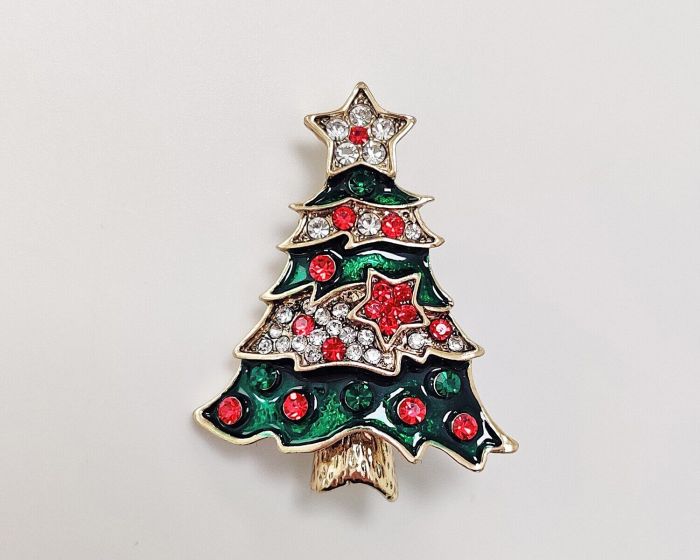 Brooch CHRISTMAS TREE R252775907190