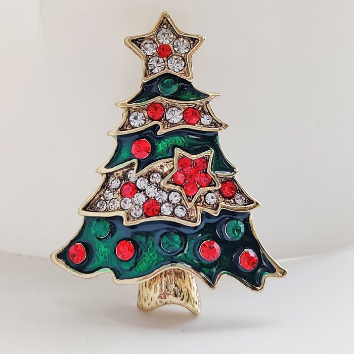 Brooch CHRISTMAS TREE R252775907190