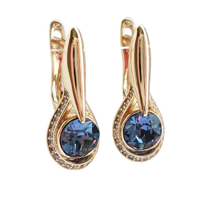 Earrings with Swarovski crystals R2595712007440