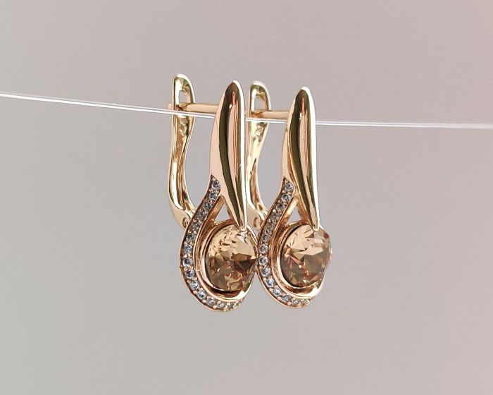 Earrings with Swarovski crystals R2598712007440