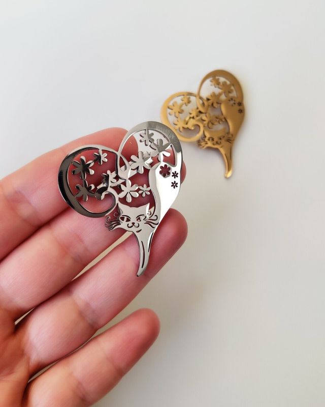 Steel brooch R264974907180