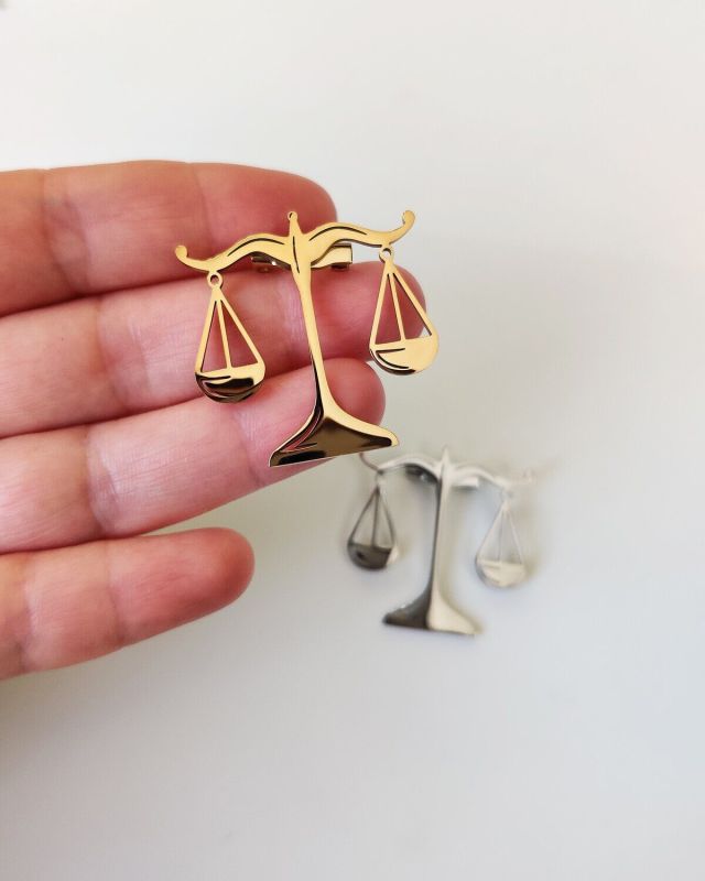 Steel brooch R266574807160