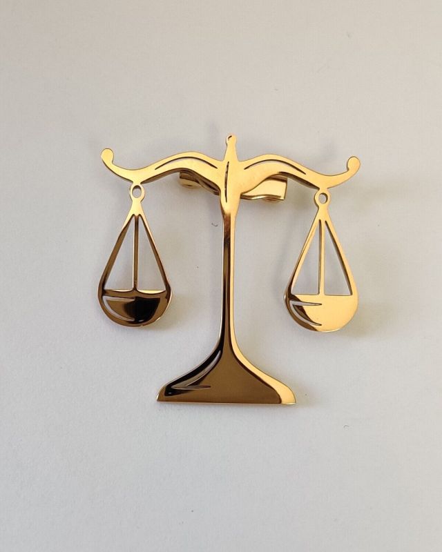 Steel brooch R266674807160