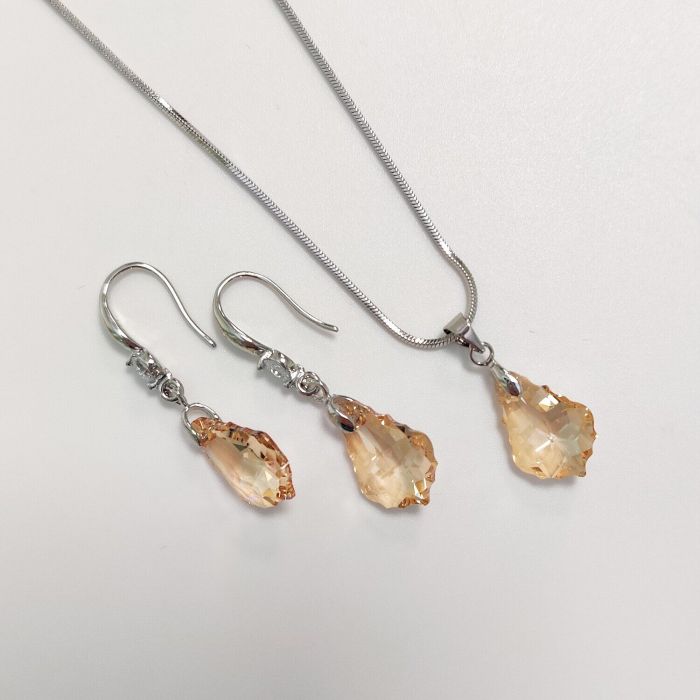 Set with Swarovski crystals R2771725007930