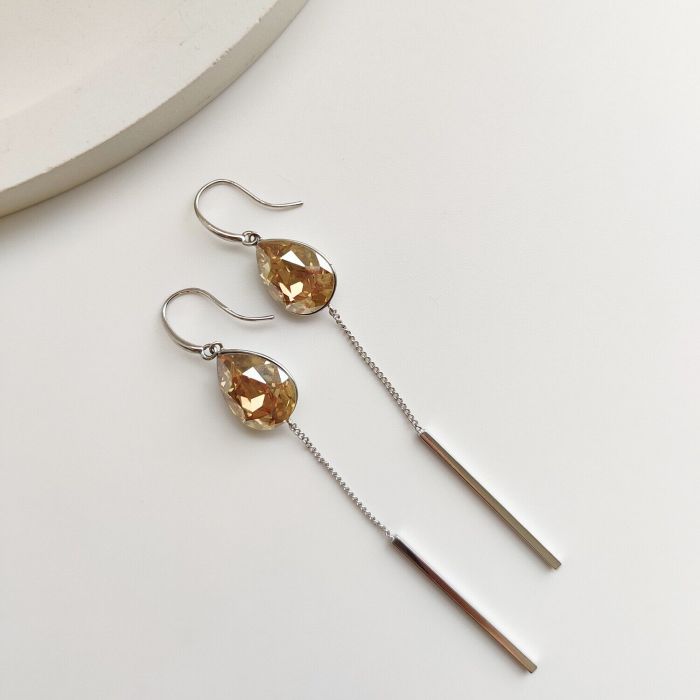 Earrings with Swarovski crystals R28467290071280