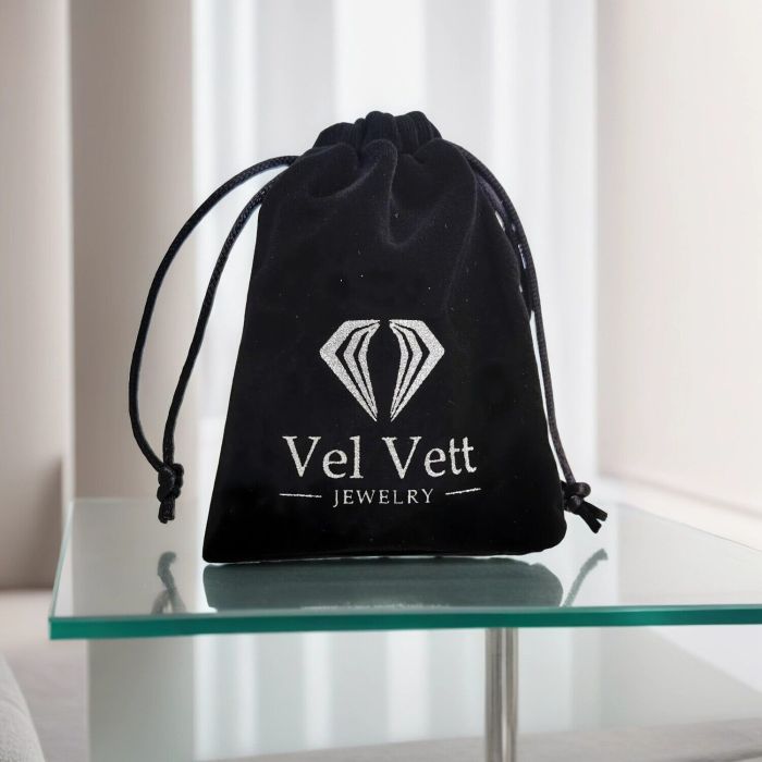 Gift pouch, velvet R3921/ Black