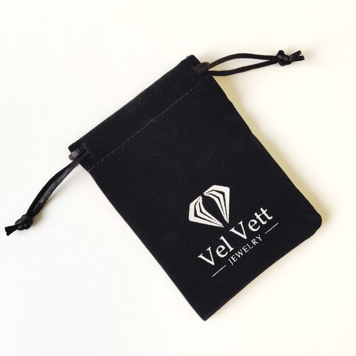 Gift pouch, velvet R3921/ Black