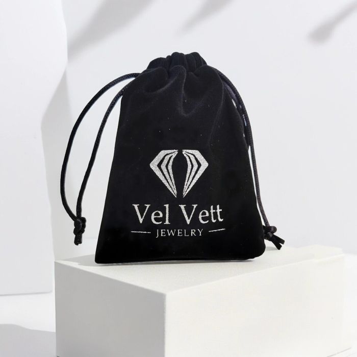 Gift pouch, velvet R3921/ Black