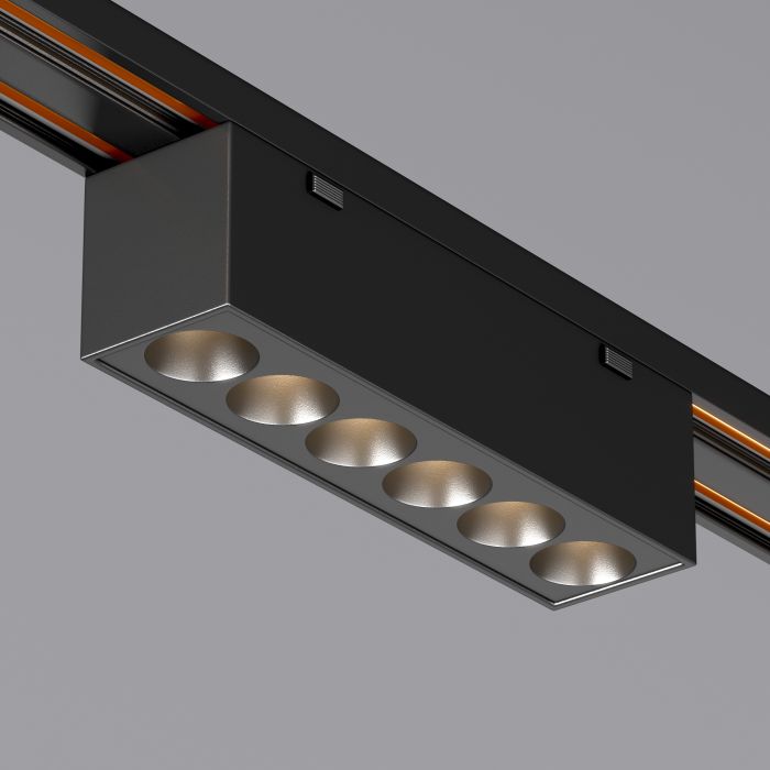 MAG-VIBE-LASER-L101-6W Day4000-MIX (BK, 24 deg, 48V, DALI) (Arlight, IP20 Metal, 5 years)