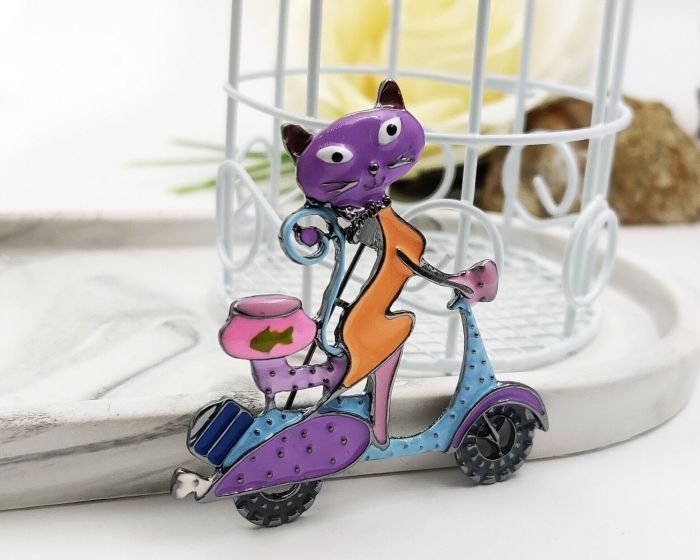 Cat Brooch G471974907180