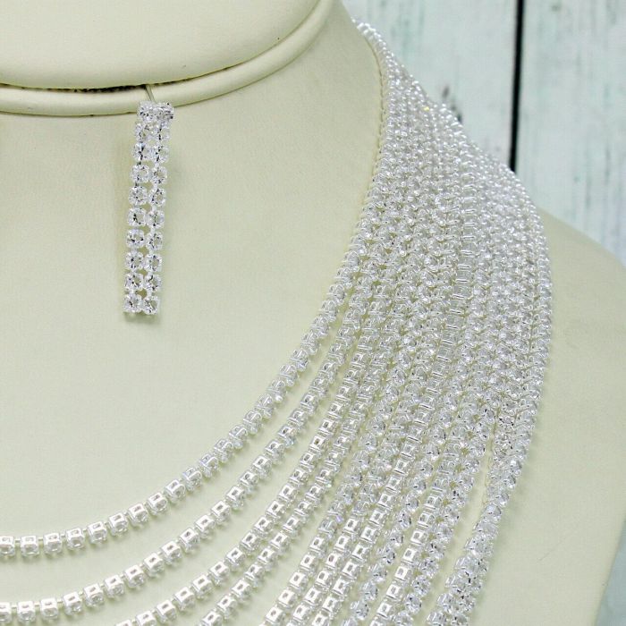 Set (necklace and earrings) V654679907395 V654679907395