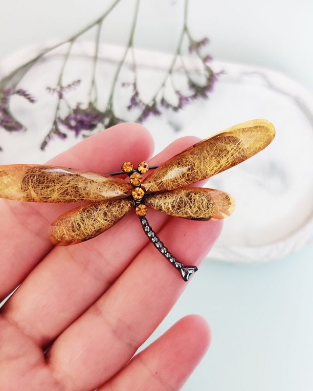 Brooch Dragonfly G595274507150