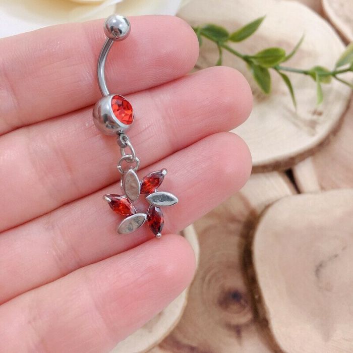Belly button piercing V8983 V8983