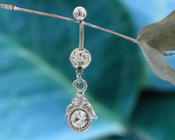 Belly button piercing (2.5 cm) F695
