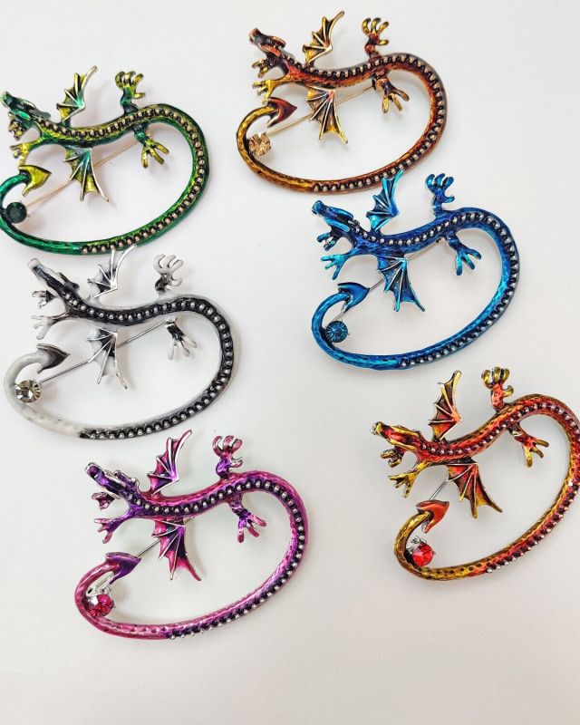 Year of the Dragon Brooch G722174907180