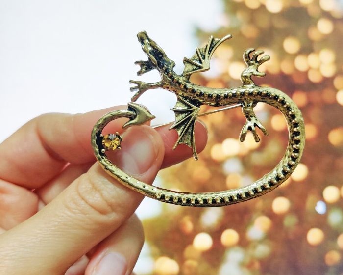 Dragon Brooch G739474907180