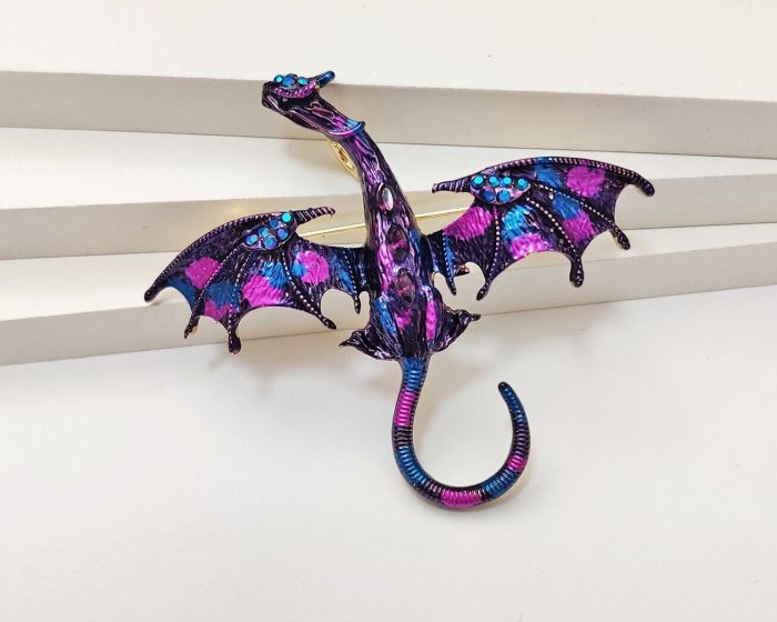 Dragon Pendant Brooch G754775507210