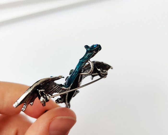 Flying Dragon Pendant Brooch G755175507210