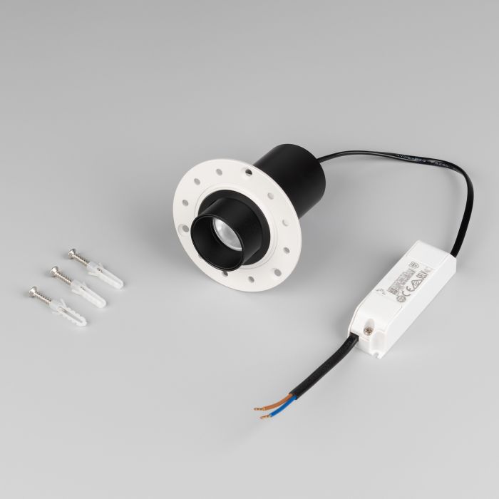 SP-NUANCE-TRIMLESS-PULL-R35-7W Day4000 (BK, 36 deg, 230V) (Arlight, IP40 Metal, 5 years)