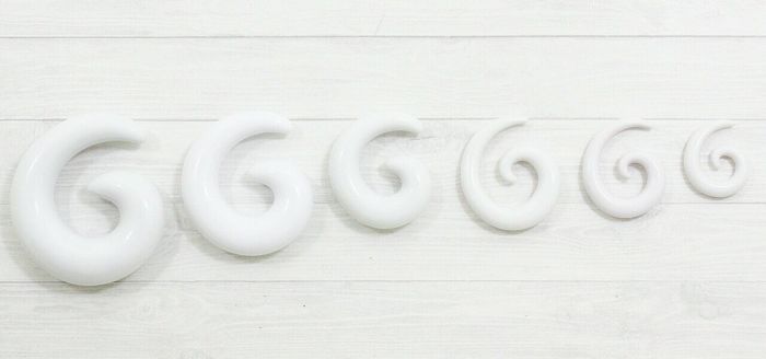Spiral earring (6 mm) Sale-1370 Sale-1370