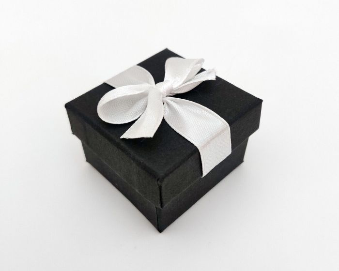 Gift box with ribbon 91701/Black
