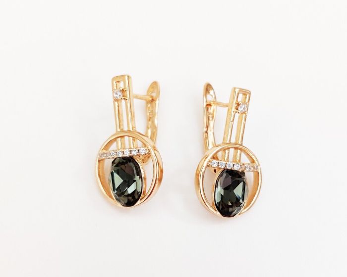 Earrings with Swarovski crystals R095978907380