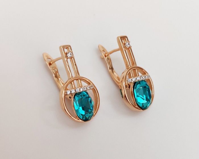 Earrings with Swarovski crystals R096678907380