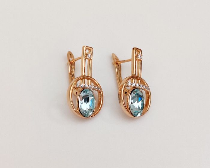 Earrings with Swarovski crystals R096778907380