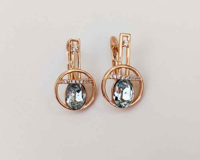 Earrings with Swarovski crystals R096778907380