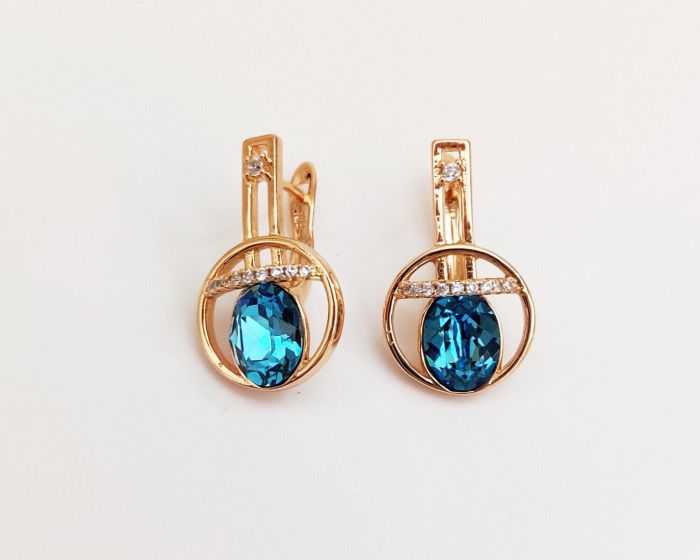 Earrings with Swarovski crystals R096978907380