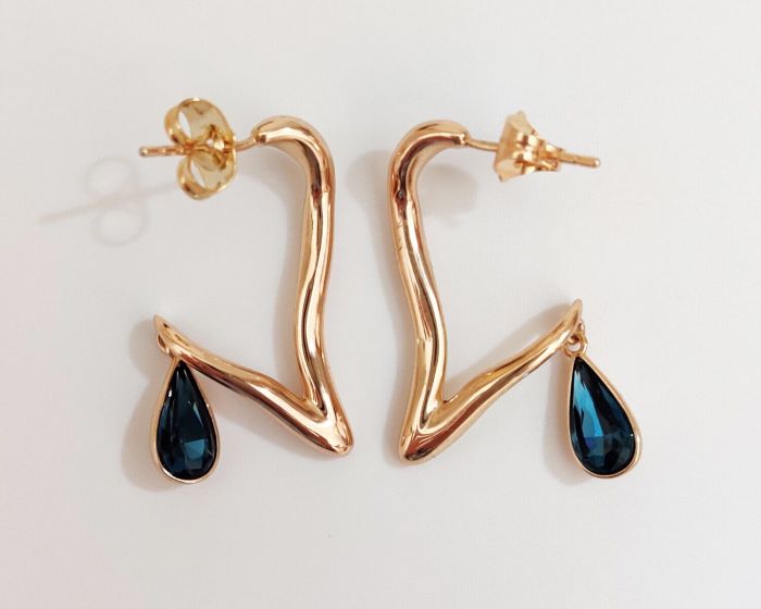 Earrings with Swarovski crystals R0974712007490