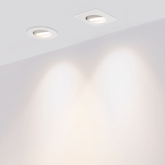 LED luminaire LTM-R50WH 5W Warm White 25deg (Arlight, IP40 Metal, 3 years)