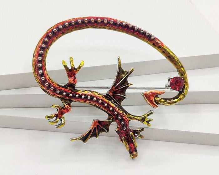 Year of the Dragon Brooch G722074907180