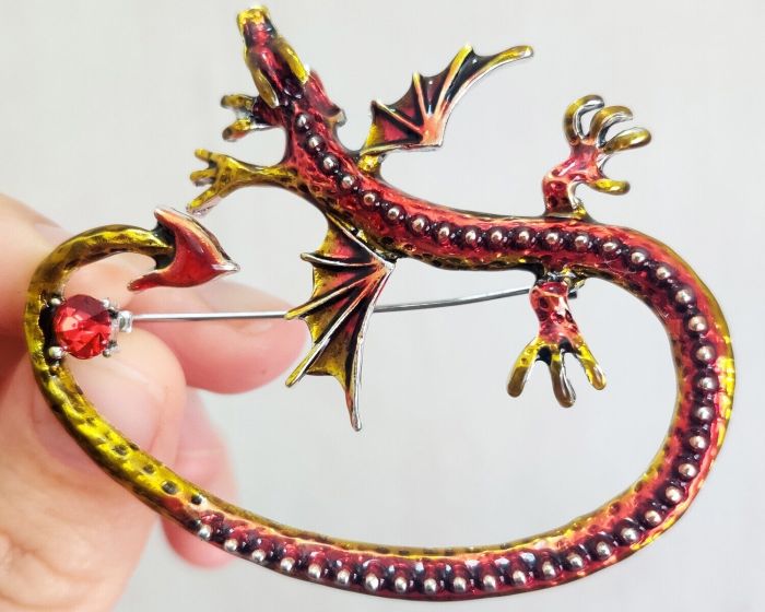 Year of the Dragon Brooch G722074907180