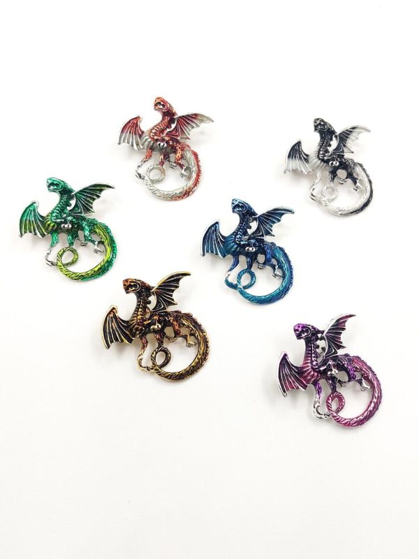 Fire Dragon Sign Brooch G721474907180