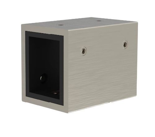 Straight connector with power ART-APRIORI-CON-H-POWER (TN, horizontal) (Arlight, IP20 Metal, 3 years)
