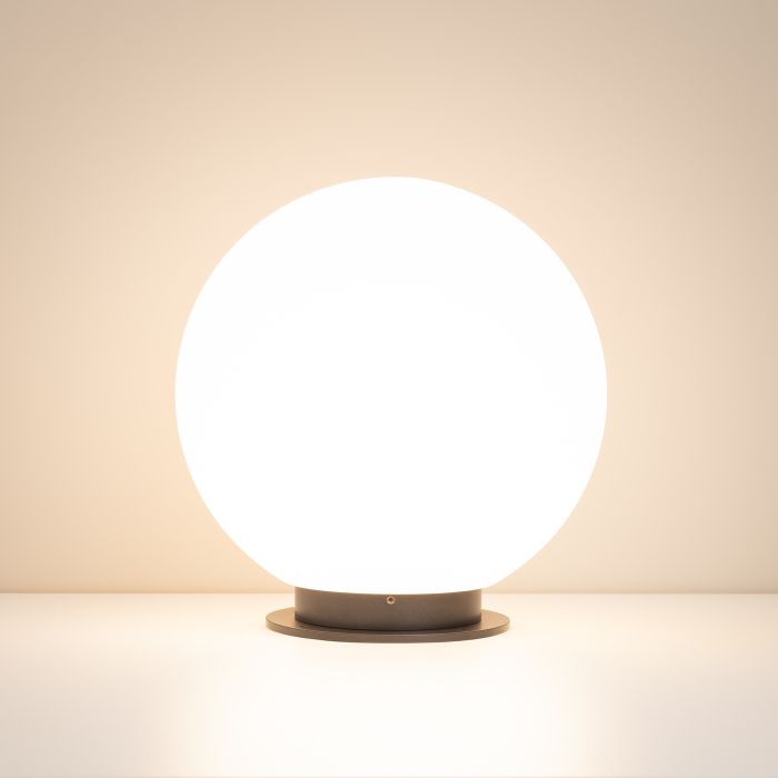 KT-GLOBE-R300-10W Warm3000 (DG, 275 deg, 24V) (Arlight, IP65 Metal, 3 years)