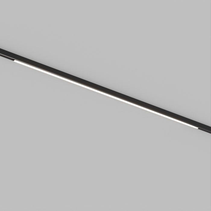 MAG-MICROCOSM-STRIP-L600-10W Warm3000 (BK, 100 deg, 24V) (Arlight, IP20 Metal, 3 years)