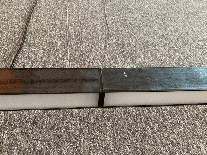 Linear LED pendant light for stores (Svetlon, HB7236, 4045Lm, 36W, black)