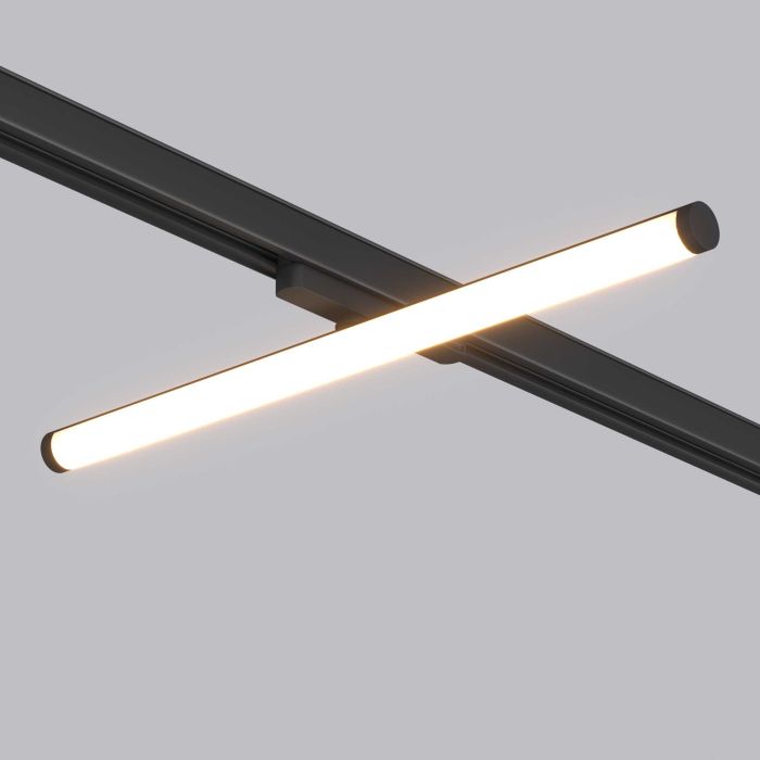 LGD-TUBE-TURN-4TR-L600-20W Day4000 (BK, 180 deg, 230V) (Arlight, IP20 Metal, 3 years)